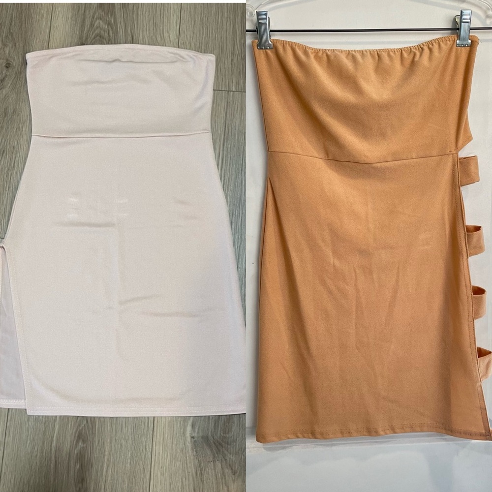 PrettyLittleThing Strapless Dress Bundle